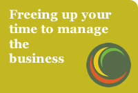 Accountancy information - Freeing up your time to manage the business